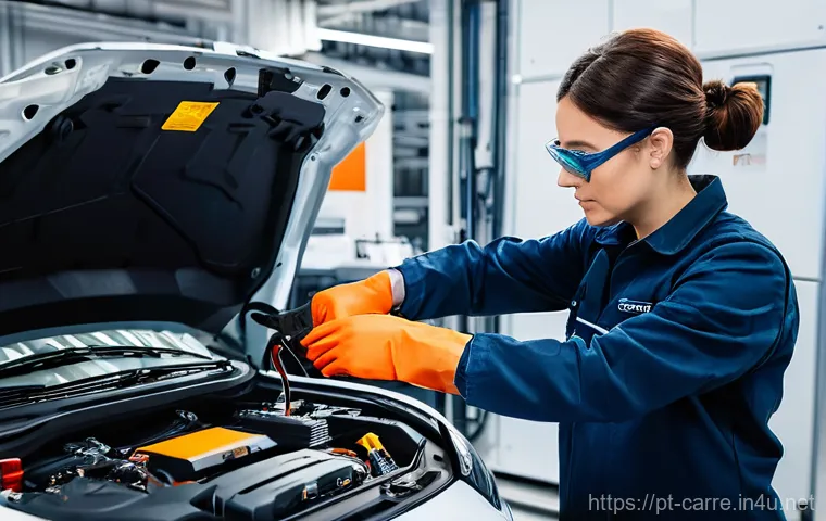 자동차정비기사 연봉 지역별 차이 - **Experienced Mechanic in a Modern Workshop Setting**
    A skilled automotive mechanic, appearing t...