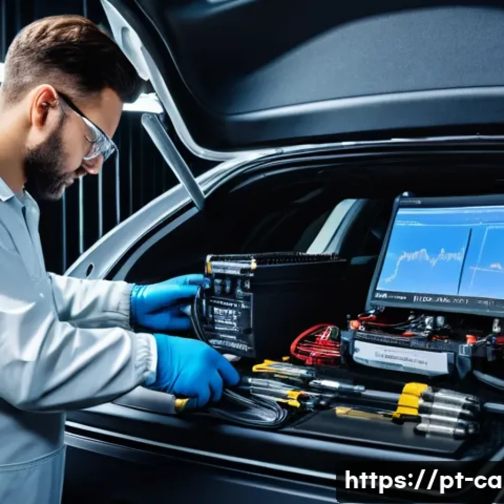 자동차정비 실무에서 필요한 전기전자 지식 - **Modern Hybrid Vehicle Diagnostics**
    A highly skilled and focused automotive technician (gender...